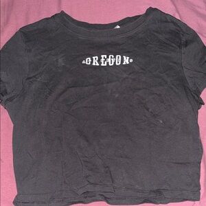 Divided Charcoal Tee